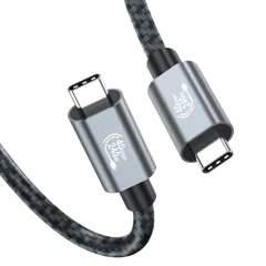 USB-C & USB-C ケーブル 0.5m YITONGXXSUN (USB4対応) 8K@60Hz 映像出力 40Gbps高速データ転送 240W出力 対応 Thunderbolt 4 ケーブル スマートフォン・タブレット・パソコン・ゲーム機な ...