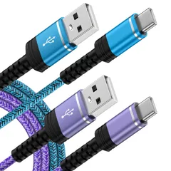 USB Type C ケーブル iPhone16 充電ケーブル タイプc ケーブル 【2本セット 1.83m】 USB ケーブル 3.1A 急速充電 USB Cケーブル QC3.0対応 iPhone 16充電用 高速データ転送 高耐久 iPhone1 ...