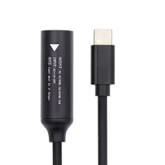 xiwai USB-C Type-C to DC ジャック 3.5x1.35mm 入力電源ケーブルプラグ充電コードラップトップ電話 PD9V 15V 20V