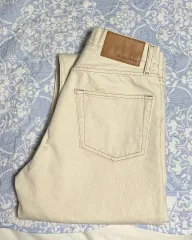 SUNFLOWER ルーズフィット エクリュ パンツ 28サイズ