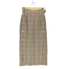 ルシェルブルー LE CIEL BLEU Woven Check Line Skirt レディース JPN：36 のサムネイル