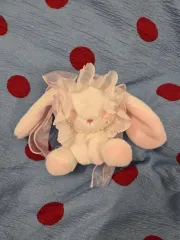 ルルバイブ レースうさぎ ぬいぐるみ キーホルダー