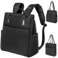 『大特価』 大容量 トートバッグ 通勤バッグ 軽量 縦型 リュックサック ビジネスバッグ 肩掛け 2way ショルダーストラップ収納可能 ビジネスリュック 大容量 防水 レディース 15.6インチPC/A4対応 リュック 多機能 [TOFEMY] 通勤/通学/