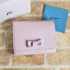 【未使用】Kitamura ピンク 二つ折り財布 二折財布｜キタムラオンラインショップ