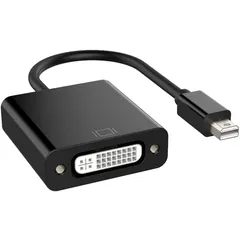 Mini DisplayPort - DVI 変換 アダプター Mini DP to DVI 24+5 変換 アダプター（オス→メス）1080P 60Hz 25cm 互換Thunderbolt 互換ノートパソコン テレビ プロジェクター ディスプレイ ...