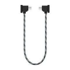 YAAAM RC-Nシリーズ（RC-N3／N2／N1） 送信機用 30cm USBケーブル Type-C for DJI Mavic3シリーズ／Air3/2シリーズ／Mini4/3/2シリーズ／Flip／Neo (USBケーブル単品, 【グレー】Ty ...