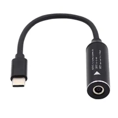 NFHK DCジャック4.5x3.0mm入力USB-C Type-C電源プラグ充電ケーブルノートパソコン電話PD9V用5V 20V