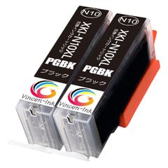 XKI-N10XLPGBK Black 2-Pack Compatible Ink Cartridges N11 N10 Printer Ink Compatible Models: PIXUS XK50 / PIXUS XK60 / PIXUS XK70 / PIXUS XK80 / PIXUS XK90 High Capacity...