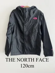 THE NORTH FACE　ザノースフェイス　ジャケット　120cm　S/P（7/8）　女の子用　ブラック×ピンク　フード付き　アウトドア　子供服　ガールズ　送料込み　3407995