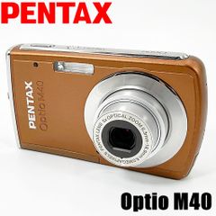 ペンタックス PENTAX Optio M40 ブラウン コンデジ カメラ 中古 - メルカリ