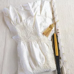 美品★礼装用 帯揚げ 帯締め 末広 3点 セット フォーマル 黒留袖 色留袖 留袖 309