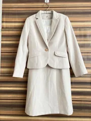 persodea　ペルソデア　【S】セットアップ　ワンピース　アイボリー・クリーム系　サイズ７　卒園 卒業 入学