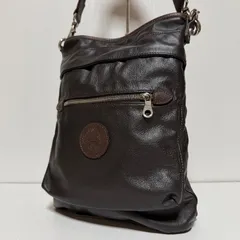 Orobianco オロビアンコ ショルダーバッグ クロスボディバッグ 肩掛け 斜め掛け オールレザー ダークブラウン MADE IN ITALY イタリア製 B494