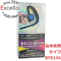 [bn:1] SEIWA　Bluetoothワイヤレスイヤホンマイク　BTE145　ブルーのサムネイル