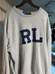 ポロ ラルフローレン RL スウェット グレー XL