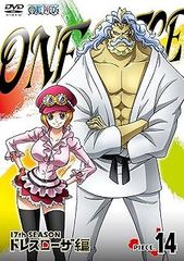 ONE PIECE 원피스 17TH 시즌 드레스 로자 편 piece.14 [DVD]