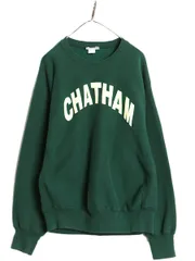 【お得なクーポン配布中!】 90s USA製 リー カレッジ プリント スウェット メンズ XL 古着 オールド ヘビーウェイト トレーナー 裏起毛 リバース タイプ 大きいサイズ