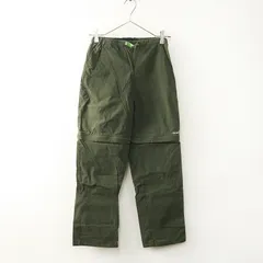 キッズサイズ モンベル mont-bell コンバーチブルパンツ 150 カーキ┃女性着用可能サイズ トレッキング【2400014831399】