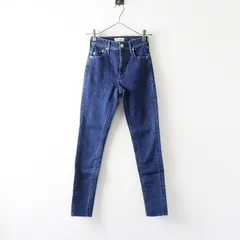 ヤヌーク YANUK 57113041 PATRICIA パトリシア カットオフ スキニーデニムパンツ 22 インディゴブルー┃ジーンズ【2400014731422】