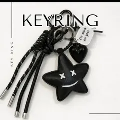 星じゃらじゃら キーホルダー カラビナ付き バッグチャーム かわいい