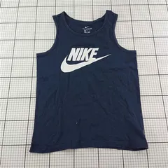 ◇ ⊂ ナイキ Nike タンクトップ メンズ Mサイズ ネイビー E  【1601300036783】