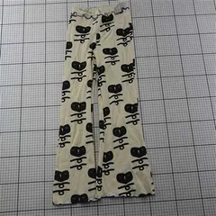 ◇ Θ マーキーズホーガン 柄入りパンツ ベージュブラック系 キッズ E  【1601300037919】