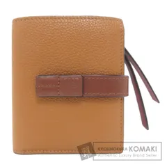 LOEWE ロエベ バーティカル ウォレット 二つ折り財布（小銭入れあり） レザー レディース [中古]