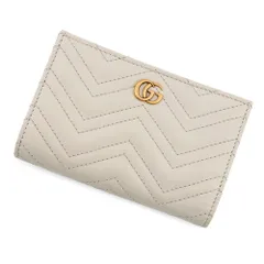 グッチ 二つ折り財布 GGマーモント ダブルG カードケース ウォレット 781583 GUCCI 財布 シェブロンキルティング