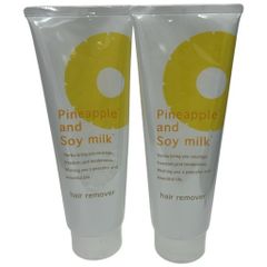C001 パイナップル豆乳配合除毛クリーム 低刺激 大容量 VIO 全身 ムダ毛ケア レディース メンズ 230g 2個セット