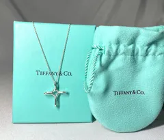 美品 TIFFANY ティファニー エルサペレッティ インフィニティクロス ペンダント ネックレス スターリングシルバー 925 男女兼用 付属有