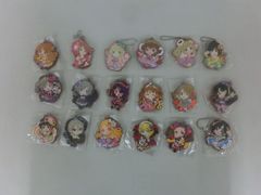 [TAKA73-88]△미검품 BANDAI 반다이 가샤폰 THE iDOLM@STER 아이돌 마스터 신데렐라 걸스 아이머스 데레마스 캡슐 러버 마스코트 18개 정리 세트(코히나타 미호, 사토 신, 유자 코즈에, 사쿠마 마유, 히노