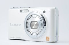☆動作品☆ パナソニック PANASONIC DMC-FX77 ホワイト コンパクト