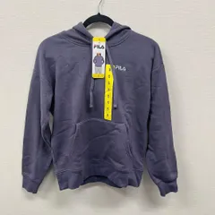 C480-1610781 FILA フィラ パーカー レディース グレーストーン Sサイズ 裏起毛