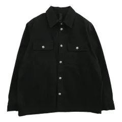 CHROME HEARTS クロムハーツ（原本無） 2211-304-0070 Denim Work Dog L/S Shirt クロスボールボタン ワークドッグ デニムシャツ ジャケット ブラック系 XL【中古】のサムネイル