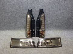 即納！本州送料無料！代引不可 スズキ スペーシア MK32S スペーシアカスタム　テール　4点　フィニッシャー　MK32S　MK42S　220-59295　35670-81M11　スズキ　LED球切れ無し　260220035