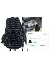 テンズダンス テンテン パヒ島 ウール ストライプ バックパック バッグ