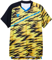 ヴィクタス VICTAS 卓球 ゲームシャツ V-GS902 JTTA公認 吸汗速乾 シャツ ウェア トレーニング   031476 0400 イエロー