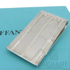 極希少 Tiffany&Co. ヴィンテージ ティファニー メイカーズ ニューヨーク ブルックリン ブリッジ シルバー マネークリップ SV925 TO719のサムネイル