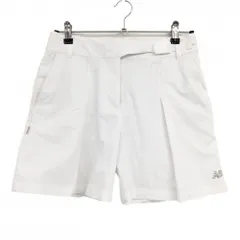 ニューバランスゴルフ キュロットスカート 白 ベルト付 裏地メッシュ  レディース 1(M) ゴルフウェア New Balance