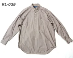 ［USED］Polo Ralph Lauren ポロ ラルフ ローレン 古着 ラルフローレン シャツ古着 グレンチェック・千鳥格子柄系BLAKE/ブレイク ボタンダウンカラーシャツLサイズrl-039
