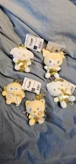 サンリオキャラクターズ GOLD EDITION ぬいぐるみキーホルダー 5種 まとめ売り