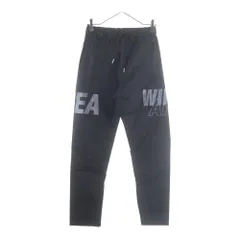 WIND AND SEA (ウィンダンシー) 24SS SEA WATER REPELLENT PANTS ロゴプリント レぺレントナイロンパンツ ブラック WDS-0-SIG-24-Q3-PT-01のサムネイル