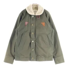 VISVIM (ヴィスヴィム) 15SS WINDSTOPPER DECKHAND JACKET ウィンドストッパー ミリタリー N-1デッキジャケット カーキ 0115405013005のサムネイル