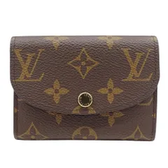 ルイ・ヴィトン LOUIS VUITTON 財布 レディース ブランド コインケース モノグラムキャンバス ポルトモネ・ロザリ ローズ・バレリーヌ ブラウン M62361 コンパクトウォレット 小銭入れ おしゃれ 可愛い 【中古】