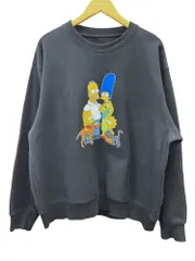 THE SIMPSONS (ザ シンプソンズ) FamilyMart ファミリーマート スエット トレーナー L ブラック メンズ/027