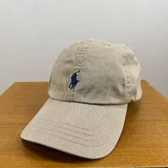 ポロラルフローレン コットンチノベースボールキャップ (ベージュ/56cm)