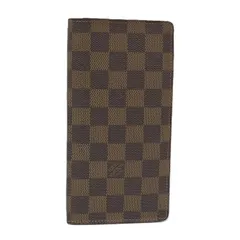 LOUIS VUITTON ポルトフォイユ ブラザ 二つ折り長財布 ダミエ エベヌ N60017