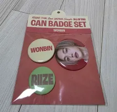 RIIZE（ライズ）原宿ポップアップ ウォンビン(WONBIN) バッジ