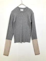 CIAOPANIC TYPY チャオパニックティピー 袖シアーリブ ニット セーター sizeONE/グレー ◇■レディース