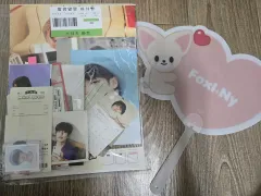 Stray Kids(ストレイキッズ・スキズ・SKZ) アイエン(I.N・ジョンイン) FoxI.Ny うちわ 外 はがき 中尉 セット